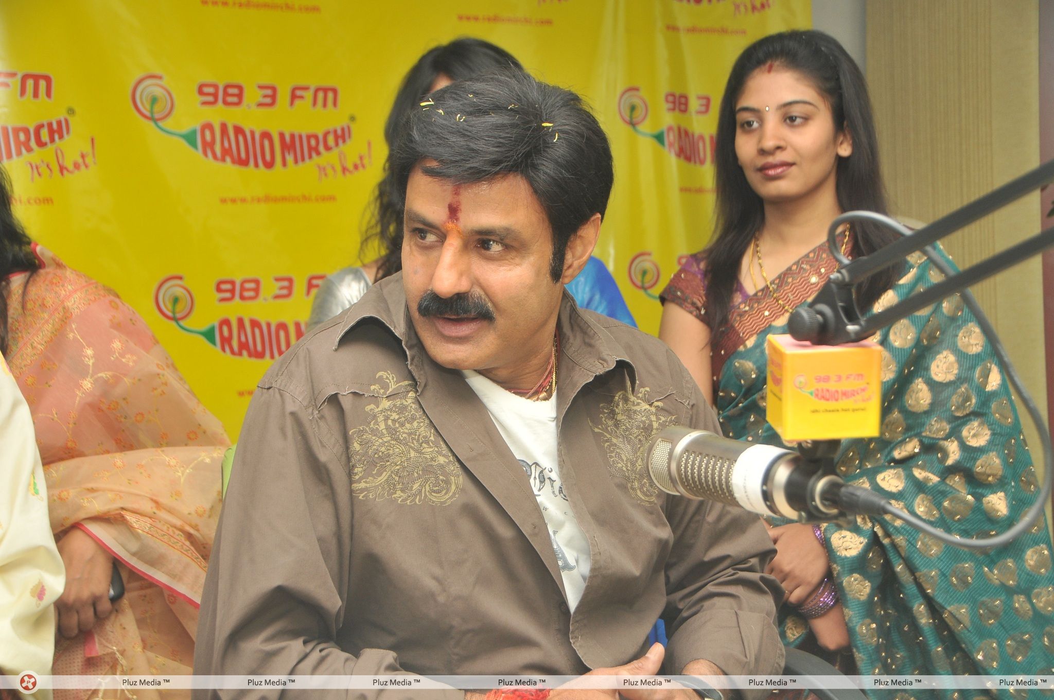Nandamuri Balakrishna - Balakrishna At Radio Mirchi for Sri Rama Rajyam - Pictures | Picture 122225